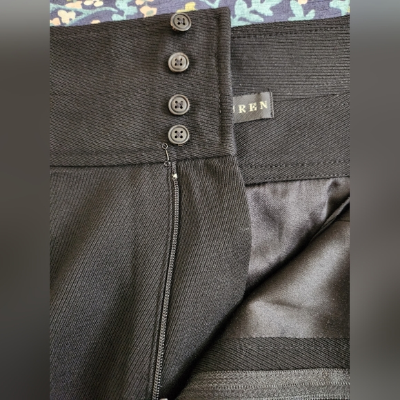 *Ralph Lauren Black Label Women's Wool Pencil Skirt Size 10 - Picture 4 of 10